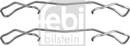 Febi Bilstein 182714 - Accessory Kit for disc brake Pads www.autospares.lv