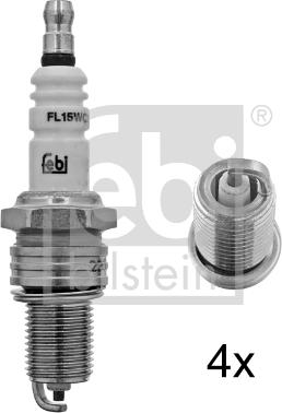 Febi Bilstein 13449 - Свеча зажигания www.autospares.lv