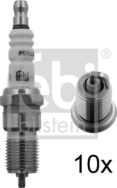 Febi Bilstein 13444 - Aizdedzes svece autospares.lv