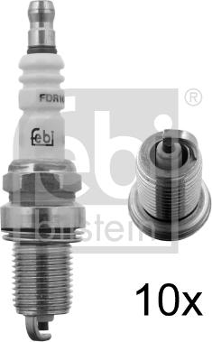 Febi Bilstein 13418 - Свеча зажигания www.autospares.lv