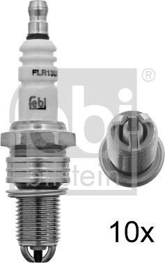 Febi Bilstein 13509 - Свеча зажигания www.autospares.lv