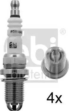 Febi Bilstein 13505 - Spark Plug www.autospares.lv