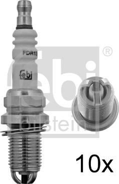 Febi Bilstein 13503 - Aizdedzes svece www.autospares.lv