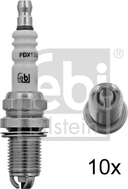 Febi Bilstein 13530 - Свеча зажигания www.autospares.lv