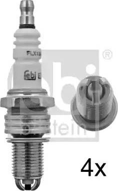 Febi Bilstein 13532 - Aizdedzes svece www.autospares.lv