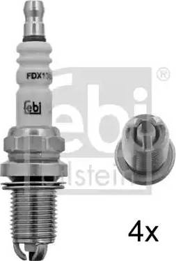 Febi Bilstein 13529 - Aizdedzes svece autospares.lv