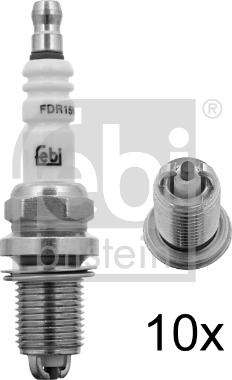 Febi Bilstein 13524 - Spark Plug www.autospares.lv