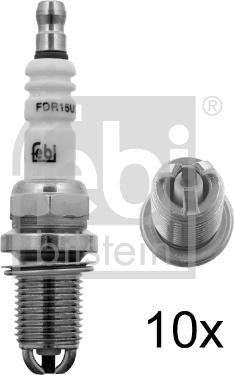 Febi Bilstein 13527 - Свеча зажигания www.autospares.lv