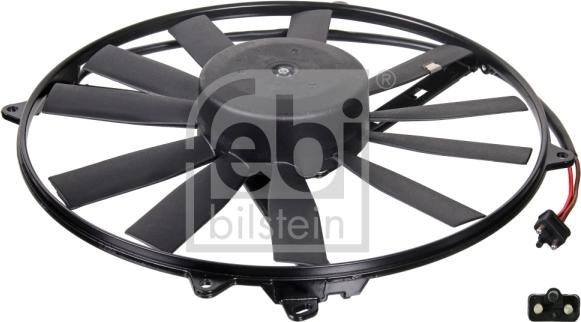 Febi Bilstein 12391 - Fan, radiator www.autospares.lv