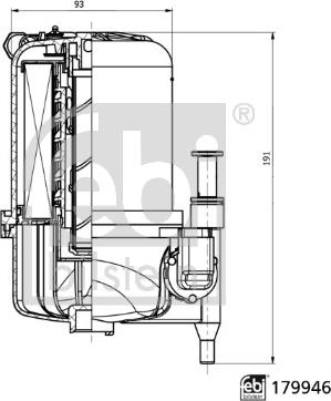 Febi Bilstein 179946 - Degvielas filtrs www.autospares.lv