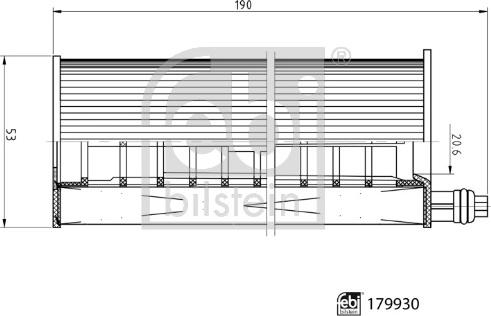 Febi Bilstein 179930 - Eļļas filtrs www.autospares.lv