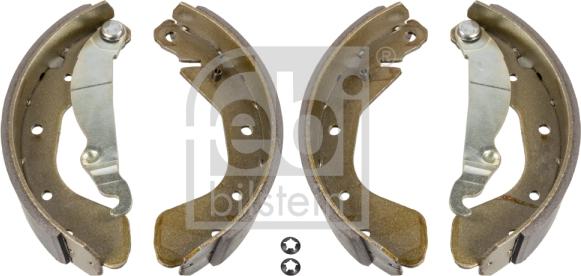 Febi Bilstein 17457 - Bremžu loku komplekts www.autospares.lv