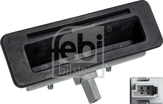 Febi Bilstein 174201 - Slēdzis, Bagāžas nodalījuma vāka atvēršana www.autospares.lv