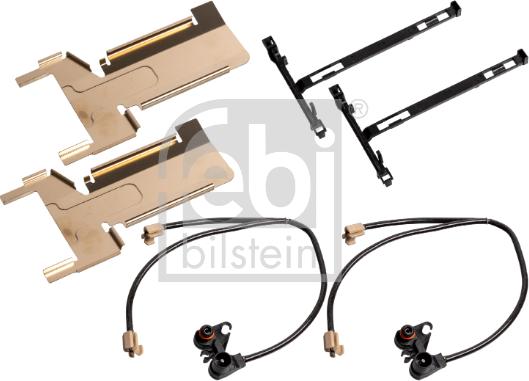 Febi Bilstein 176284 - Indikatoru komplekts, Bremžu uzliku nodilums www.autospares.lv