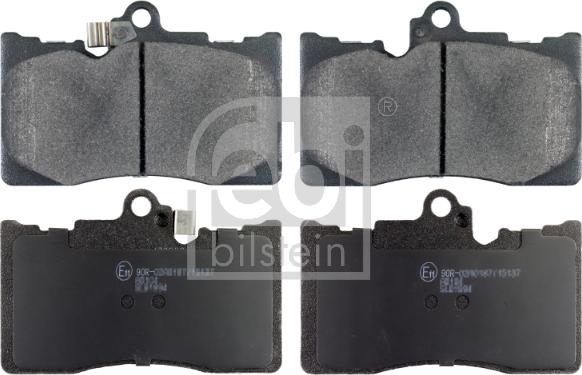 Febi Bilstein 170668 - Brake Pad Set, disc brake www.autospares.lv