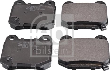 Febi Bilstein 170869 - Brake Pad Set, disc brake www.autospares.lv