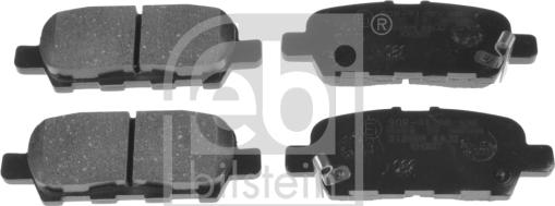 Febi Bilstein 170242 - Brake Pad Set, disc brake www.autospares.lv