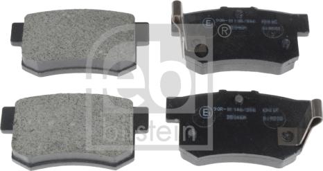 Febi Bilstein 170289 - Brake Pad Set, disc brake www.autospares.lv