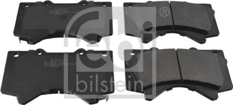 Febi Bilstein 170785 - Brake Pad Set, disc brake www.autospares.lv