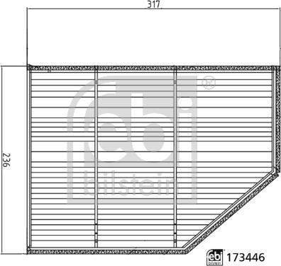 Febi Bilstein 173446 - Filter, interior air www.autospares.lv