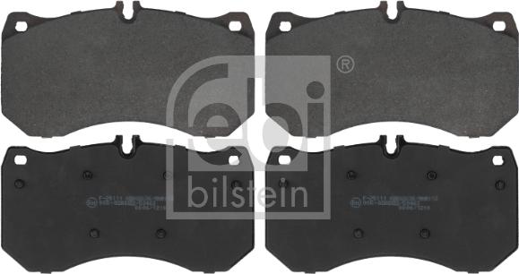 Febi Bilstein 173458 - Bremžu uzliku kompl., Disku bremzes www.autospares.lv