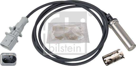 Febi Bilstein 173080 - Sensor, wheel speed www.autospares.lv