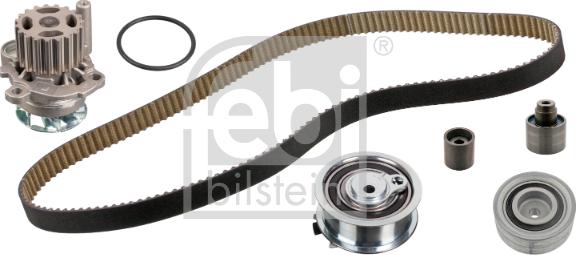 Febi Bilstein 173075 - Водяной насос + комплект зубчатого ремня ГРМ www.autospares.lv