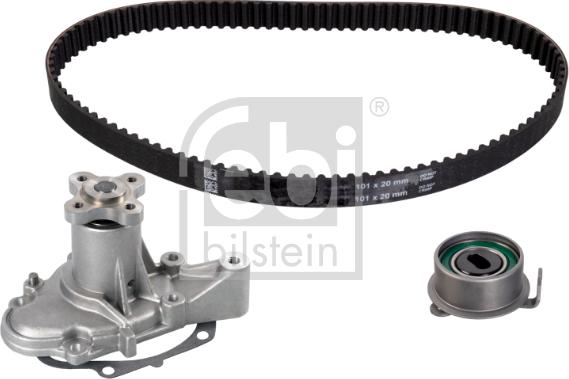 Febi Bilstein 173184 - Ūdenssūknis + Zobsiksnas komplekts www.autospares.lv