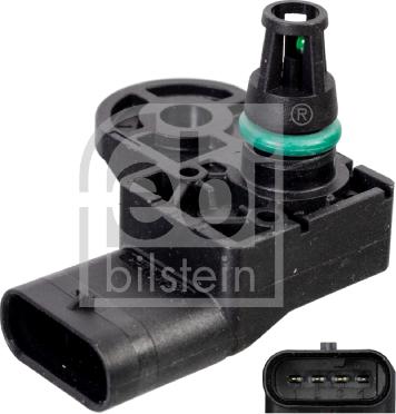 Febi Bilstein 173345 - Devējs, Spiediens ieplūdes traktā www.autospares.lv