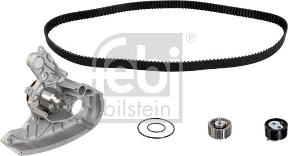 Febi Bilstein 173200 - Водяной насос + комплект зубчатого ремня ГРМ www.autospares.lv