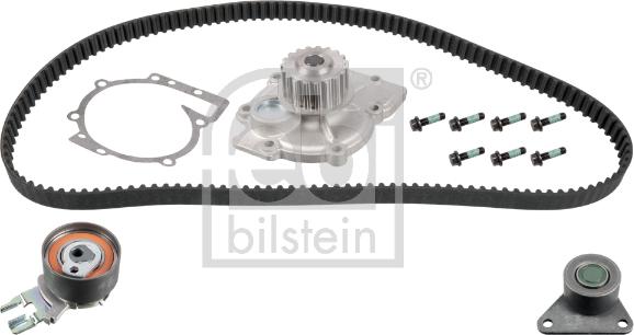 Febi Bilstein 173208 - Водяной насос + комплект зубчатого ремня ГРМ www.autospares.lv