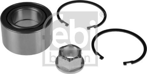 Febi Bilstein 172635 - Wheel hub, bearing Kit www.autospares.lv