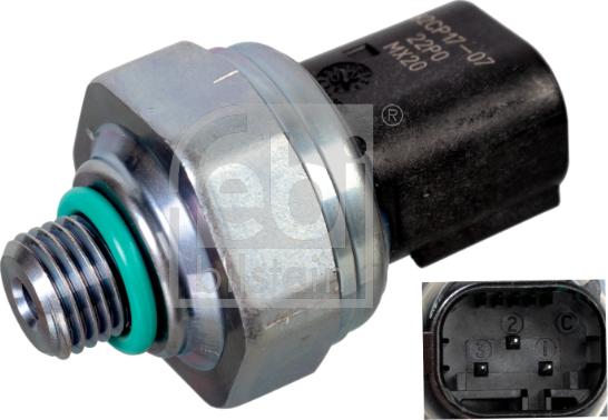 Febi Bilstein 172236 - Spiediena slēdzis, Gaisa kondicionēšanas sistēma www.autospares.lv