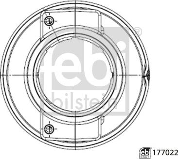 Febi Bilstein 177022 - Clutch Release Bearing www.autospares.lv