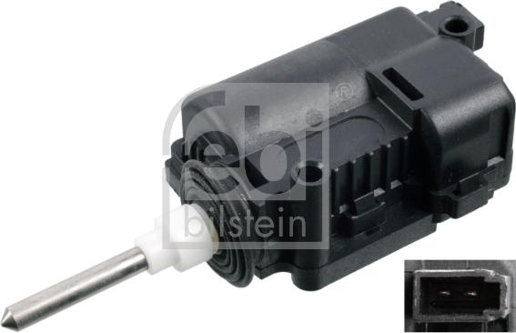 Febi Bilstein 177118 - Regulēšanas elements, Centrālā atslēga www.autospares.lv