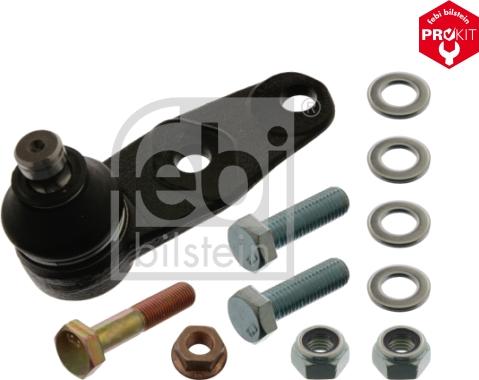 Febi Bilstein 39820 - Шаровая опора, несущий / направляющий шарнир www.autospares.lv