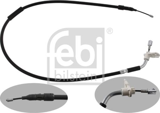 Febi Bilstein 34909 - Trose, Stāvbremžu sistēma www.autospares.lv