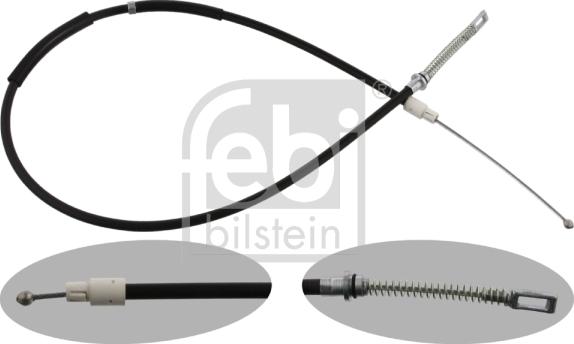 Febi Bilstein 36936 - Cable, parking brake www.autospares.lv