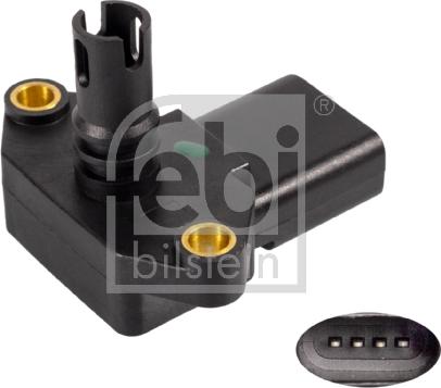 Febi Bilstein 36623 - Sensor, intake manifold pressure www.autospares.lv