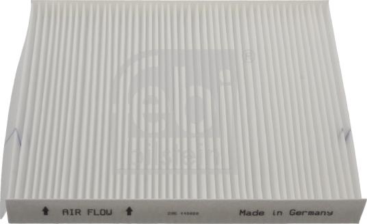 Febi Bilstein 36283 - Filter, interior air www.autospares.lv