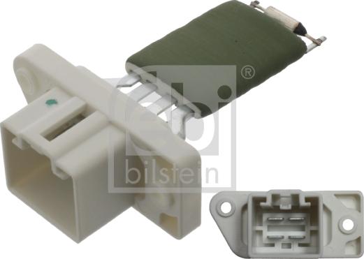 Febi Bilstein 38635 - Rezistors, Salona ventilators www.autospares.lv