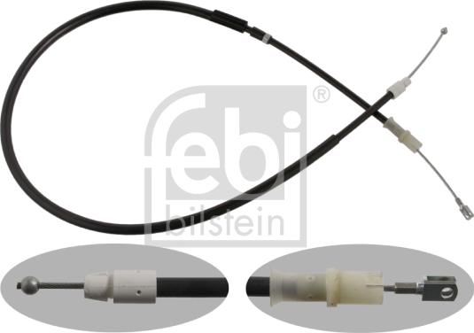 Febi Bilstein 37272 - Cable, parking brake www.autospares.lv