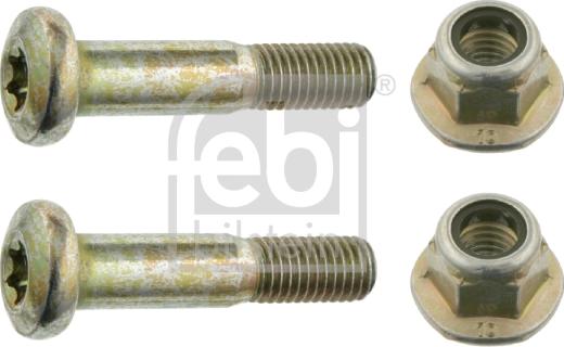 Febi Bilstein 24395 - Комплект зажимных болтов, несущий / направляющий шарнир www.autospares.lv