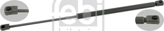 Febi Bilstein 24327 - Gāzes atspere, Bagāžas / Kravas nodalījuma vāks www.autospares.lv