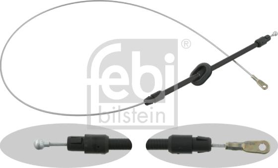 Febi Bilstein 26730 - Cable, parking brake www.autospares.lv