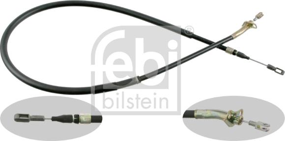 Febi Bilstein 21263 - Cable, parking brake www.autospares.lv