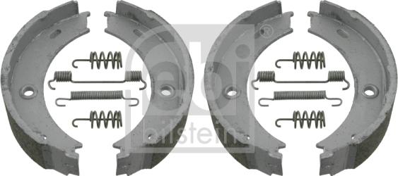 Febi Bilstein 23191 - Brake Shoe Set, parking brake www.autospares.lv