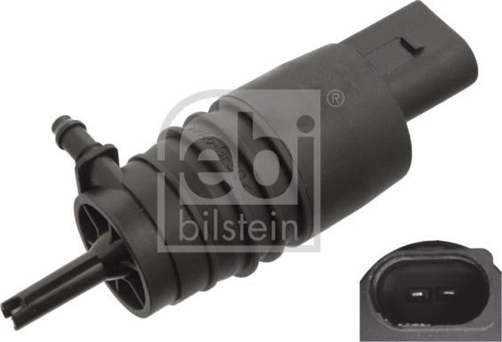 Febi Bilstein 23113 - Ūdenssūknis, Stiklu tīrīšanas sistēma autospares.lv