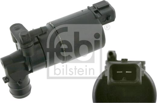 Febi Bilstein 27351 - Ūdenssūknis, Stiklu tīrīšanas sistēma www.autospares.lv