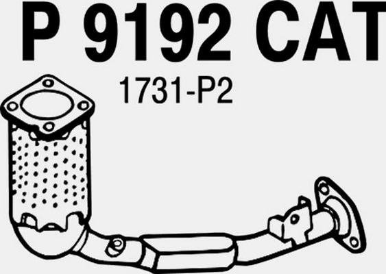 Fenno P9192CAT - Katalizators www.autospares.lv